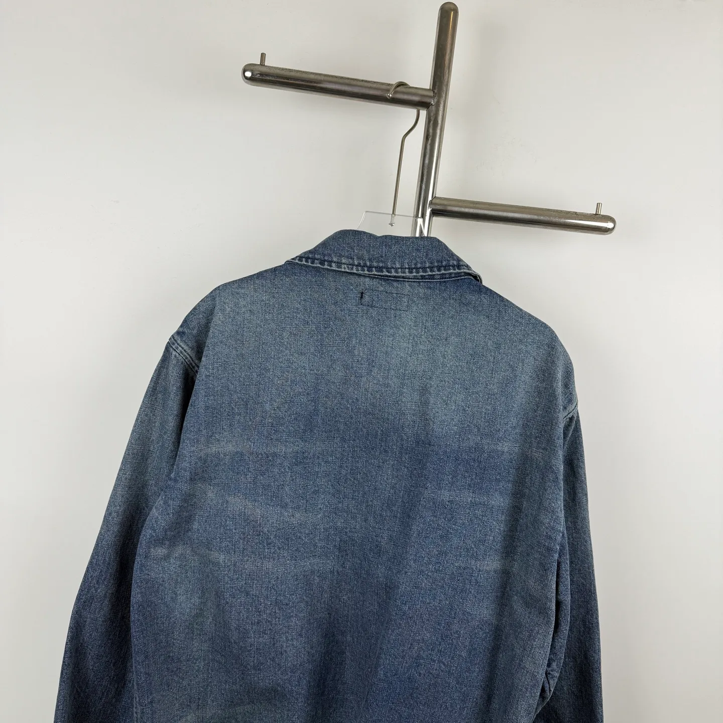 P360 model number K4 Ralph Lauren/Ralph Lauren 25 spring and autumn new Bayport washed denim jackets are the same for men and women. The top replica version is different from the market currency. Imported 10,000-needle embroidery, full of details. Different from the ordinary version in the market, don’t be confused. Re-engraving is not embarrassing, whoever fakes it is embarrassed. The same style can be used by both men and women. Size: S M L XL